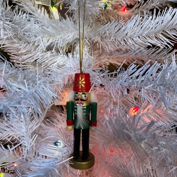 Vintage Nutcracker Wooden Christmas Ornament - Picture 4 of 5